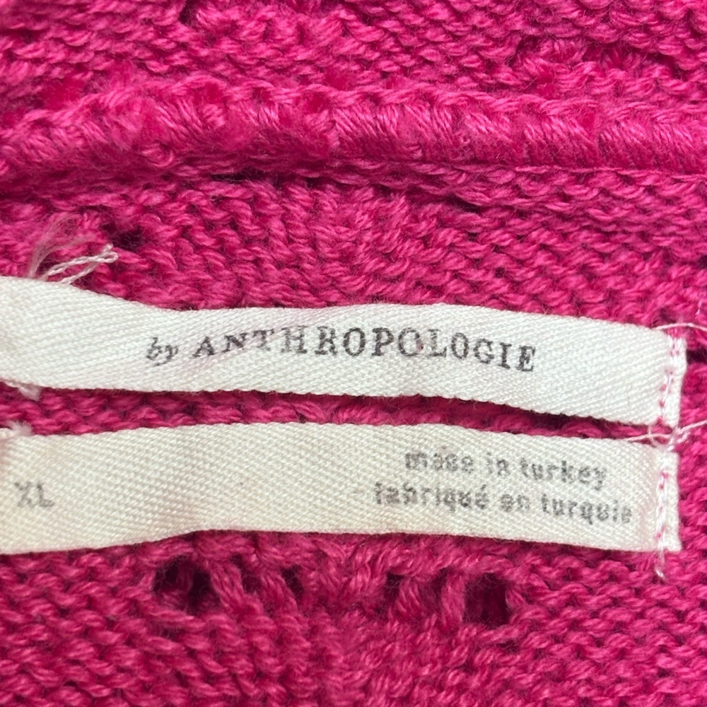 Anthropologie Pink Lace Blouse - Picture 6 of 9